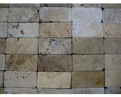 Travertin Beige Nuance 7,5x15 cm Antique 2