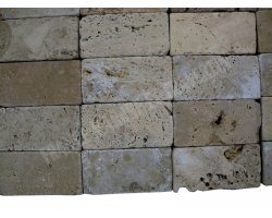 Travertin Beige Nuance 7,5x15 cm Antique 2