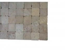 Travertin Jaune 10x10 cm Antique 2