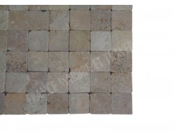 Travertin Jaune 10x10 cm Antique 2