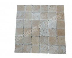 Travertin Beige Clair 10x10 cm Antique 2