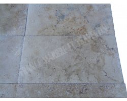 Travertin Beige Nuance 20x40 1,2 cm Brossé 2