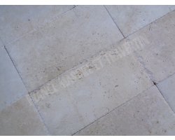 Travertin Beige Clair 20x40 1,2 cm Brossé 2