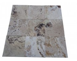 Travertin Philadelphia 40x40 1,2 cm Brossé 2