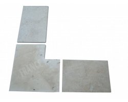 Travertin Beige 3C Margelle Rentrant 61x61 3 Arrondi 2