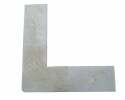 Travertin Beige A Margelle Sortant 61x61 3 cm Arrondi 2