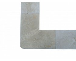 Travertin Beige A Margelle Sortant 61x61 3 cm Arrondi 2