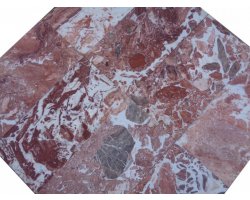 Marbre Tiger Rose 30x60x2 cm Poli 2