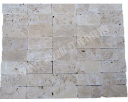 Travertin Beige Clair 7,5x15 cm Antique  2