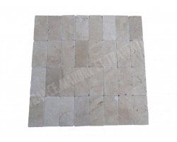 Travertin Beige Clair 10x20 cm Antique  2