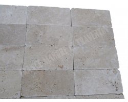 Travertin Beige Clair 10x20 cm Antique  2