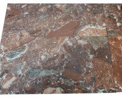 Marbre Rouge Tiger Foncé 30x60x2 cm Poli 2