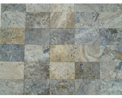 Travertin Silver 10x15 cm Antique  2