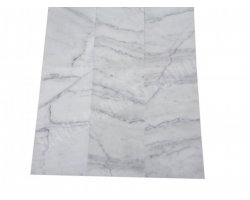 Marbre Blanc Carrare Texture Turque 30x60x2 cm Poli  2