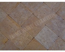 Travertin Jaune 20x20 cm Antique 2