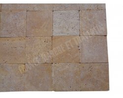 Travertin Jaune 20x20 cm Antique 2