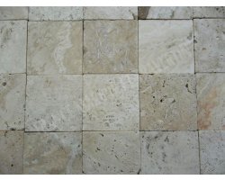 Travertin Ivoire 10x10 cm Antique 2