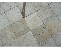 Travertin Ivoire 10x10 cm Antique 2