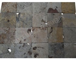 Travertin Carbien 10x10 cm Antique  2