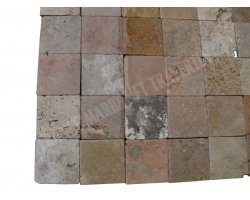 Travertin Multicolore 10x10 cm Antique 2