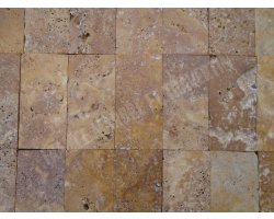 Travertin Jaune 7,5x15 cm Antique  2