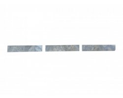Travertin Gris Silver Plinthe 40,6x7,5x1,2 cm Antique  2