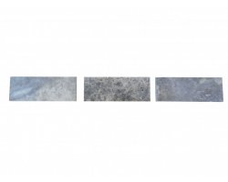 Travertin Gris Silver Plinthe 20,3x7,5x1,2 cm Antique 2