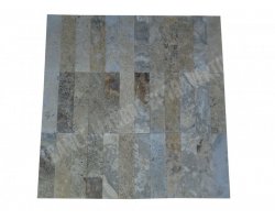 Travertin Silver 7,5x30,5 cm Antique 2