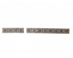 Travertin Frise 2,3x2,3 cm Classique & Noce 30x5 cm 2