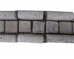 Travertin Frise Moulure Beige & Jaune 30x5 cm 2