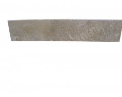 Travertin Beige Clair Plinthe 40,6x8 cm Adouci 2