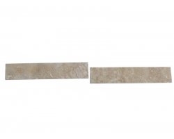 Travertin Classique Clair Plinthe 40,6x8x1,2 cm Adouci 2