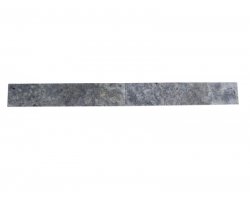 Travertin Gris Silver Plinthe 40,6x8x1,2 cm Adouci 2