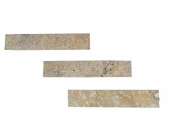 Travertin Jaune Plinthe 40,6x7,5 cm Antique  2