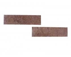 Travertin Rose Plinthe 40,6x8 cm Adouci 2