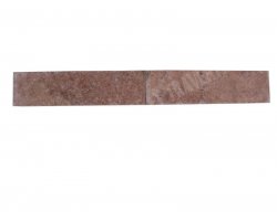 Travertin Rose Plinthe 40,6x8 cm Adouci 2