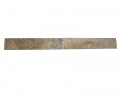 Travertin Classique Beige Plinthe 40,6x8x1,2 cm Brossé 2