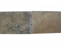 Travertin Beige Plinthe 40,6x8 cm Brossé 2