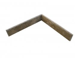 Travertin Beige Plinthe 40,6x8 cm Brossé 2