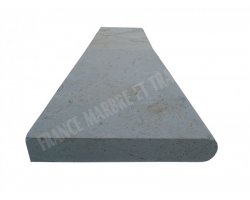 Travertin Beige Margelle 30,5x61 5 cm Arrondi 2