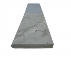 Travertin Beige Margelle 30,5x61 5 cm Arrondi 2