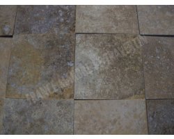 Travertin Walnut 20x20 cm Adouci 2