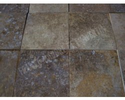 Travertin Walnut 20x20 cm Adouci 2
