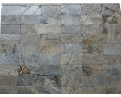 Travertin Silver 7,5x15 cm Adoucie 2