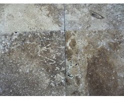 Travertin Walnut 40x40 3 cm Antique 2