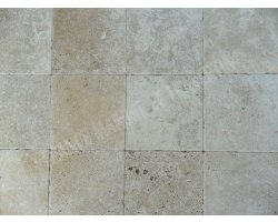 Travertin Beige Clair 20x20 1,2 cm Antique  2