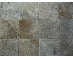 Travertin Walnut 20x20 1,2 cm Antique  2