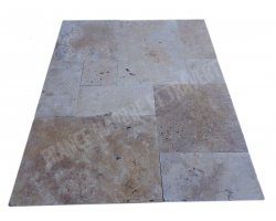 Travertin Beige Nuance Big Opus Romain 1,2 cm Antique 2