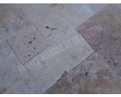 Travertin Beige Nuance Big Opus Romain 1,2 cm Antique 2