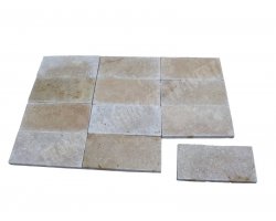 Travertin Beige Clair 20x40 3 cm Antique  2